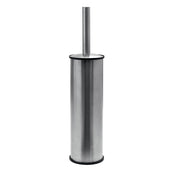 Scopino WC con ciuffo in setole da appoggio in acciaio inox AISI 304 Gedy 5034 serie PROJECT Cromato