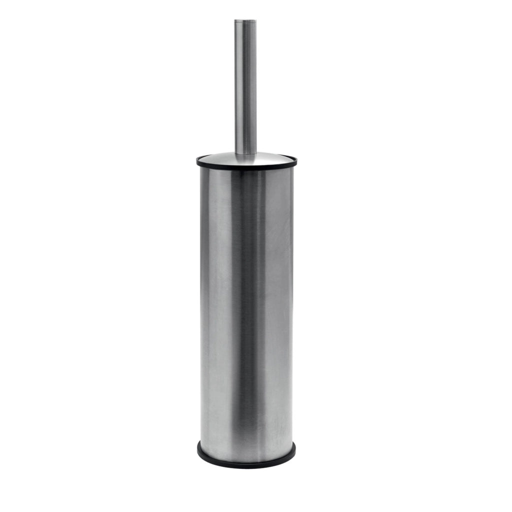 Scopino WC con ciuffo in setole da appoggio in acciaio inox AISI 304 Gedy 5034 serie PROJECT Cromato