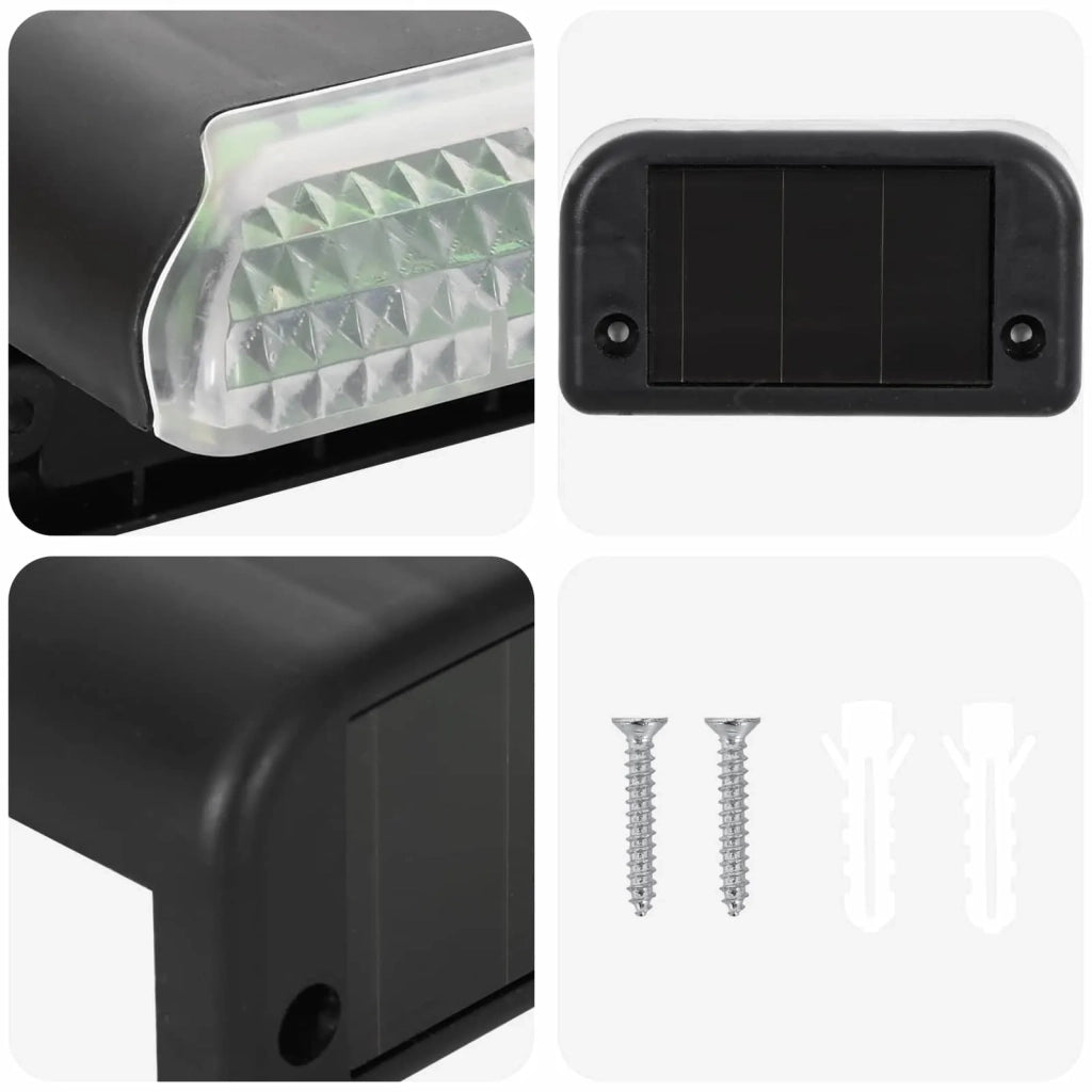Luci solari da esterno con picchetto 4 pcs Bianco caldo 4,5 cm 42042718