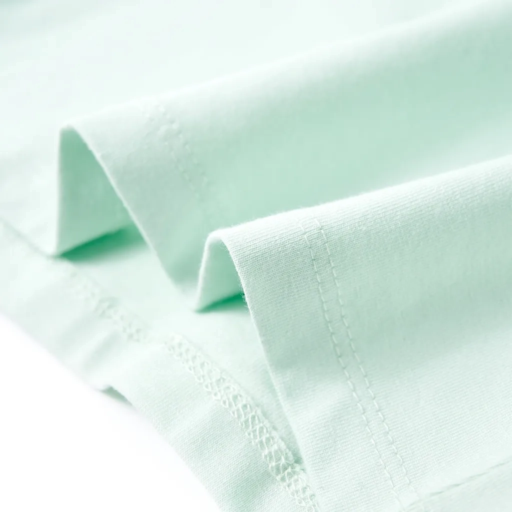 Maglietta da Bambina Menta Chiaro 128