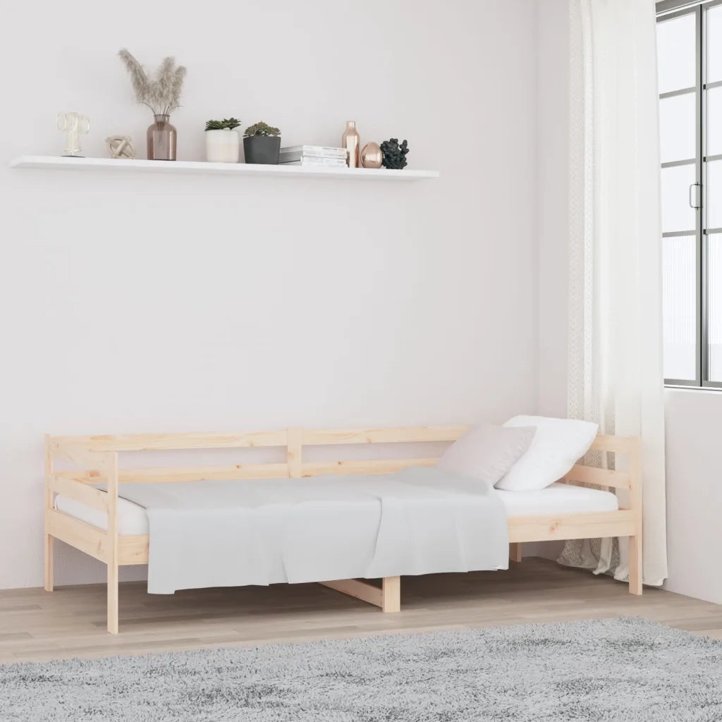 Dormeuse 80x200 cm in Legno Massello di Pino cod mxl 60823