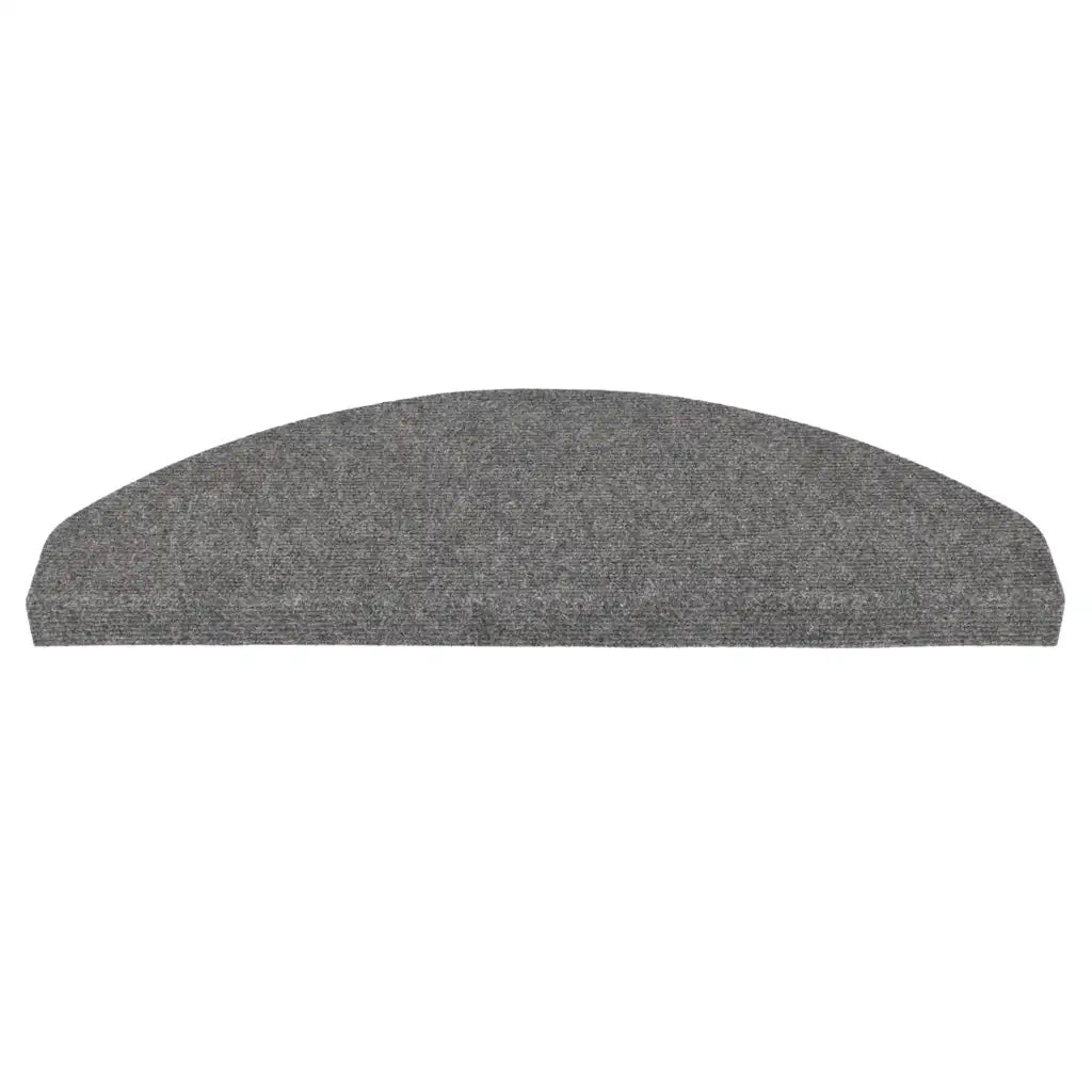 Tappetini Autoadesivi per Scale 10pz Grigi 65x22,5x3,5 cm 355257