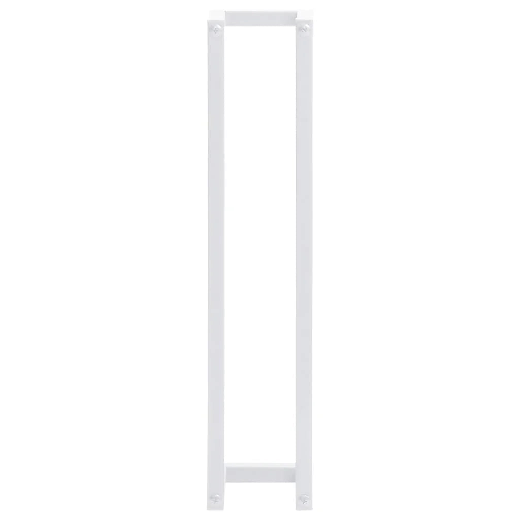 Portasciugamani da bagno per asciugamani piegati 60 cm acciaio bianco 02_0001636