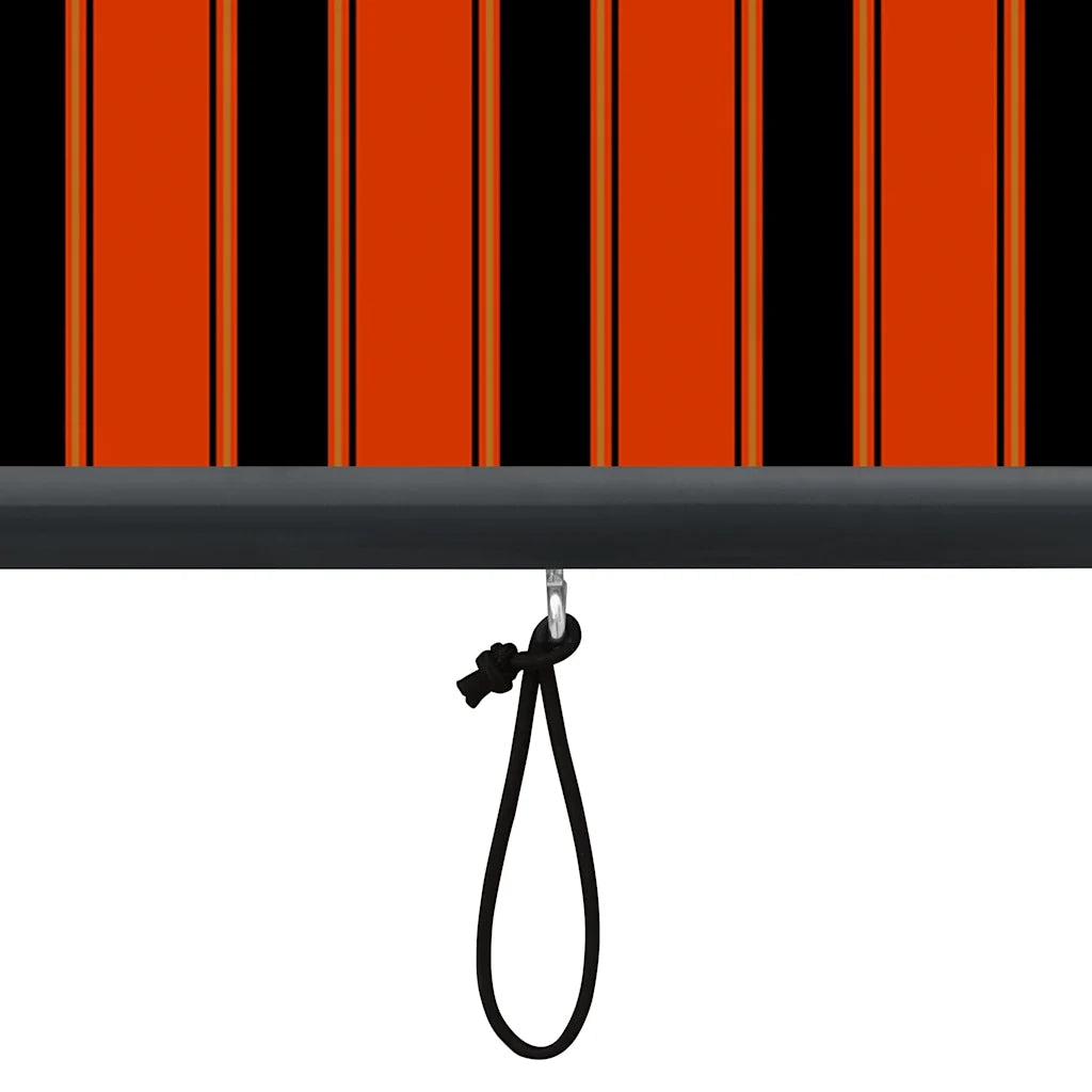 Tenda a Rullo per Esterni 140x250 cm Arancione e Marrone