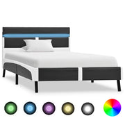 Giroletto con LED Grigio in Similpelle 90x200 cm cod mxl 74554