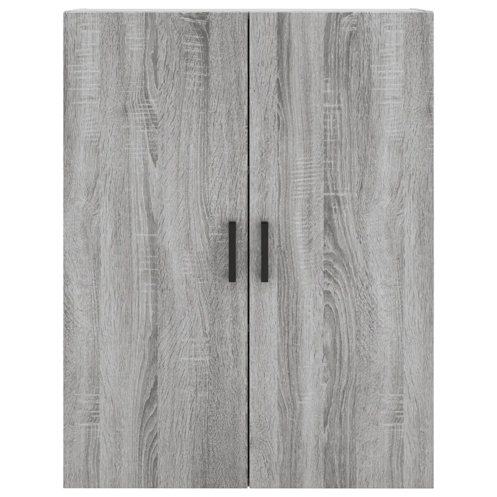 Credenza Grigio Sonoma 69,5x34x180 cm in Legno Multistrato 3196017