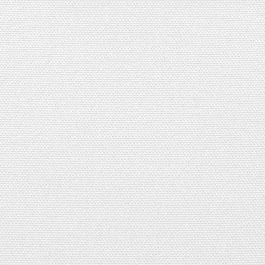 Parasole a Vela Oxford Rettangolare 2x5 m Bianco 135259