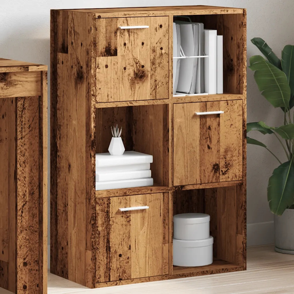Libreria Legno Antico 60,5x30x90 cm in Legno Multistrato 855970