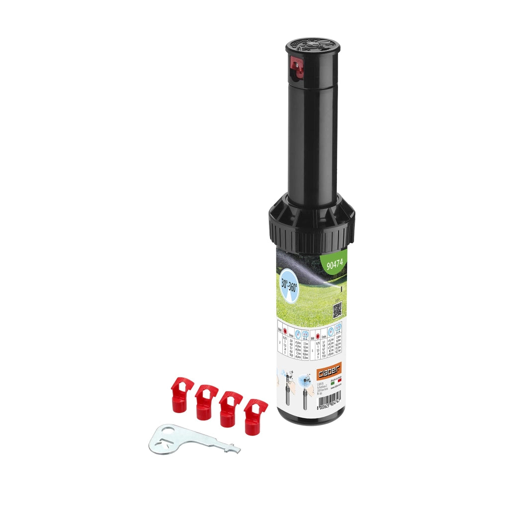 Irrigatore Popup Dinamico 90474 Claber Settore ½f Alzo Cm 10