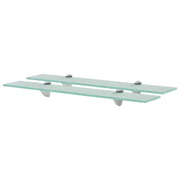 Mensole Galleggianti 2 pz in Vetro 60x20 cm 8 mm cod mxl 33233