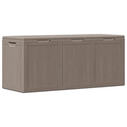 Baule da Giardino 270 L Marrone Aspetto legno in PP CFW4888868