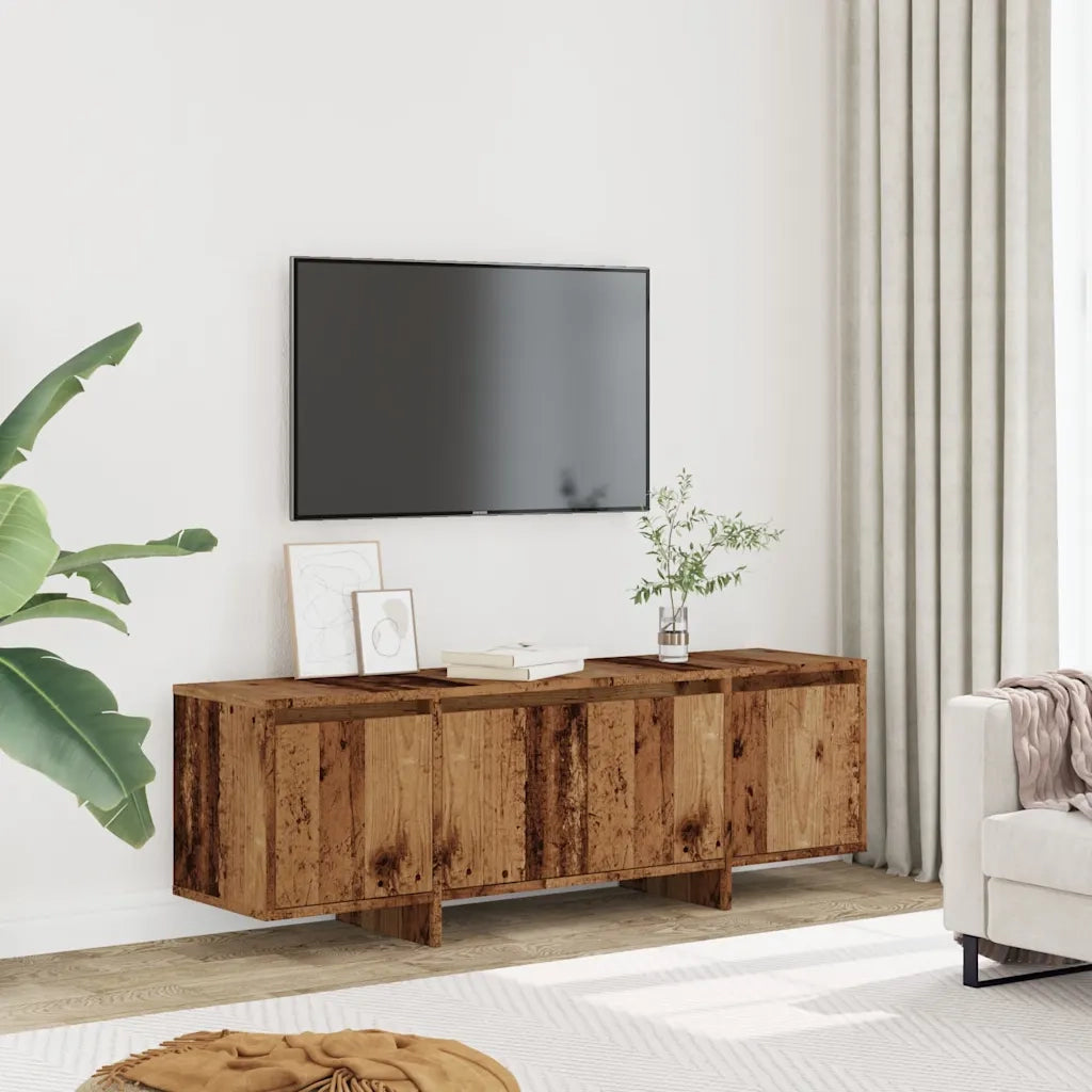 Mobile TV | Armadietto TV | Mobile Porta TV Legno Antico 120x30x40,5 cm Legno Multistrato