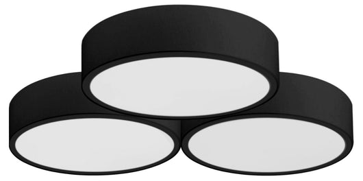 Lampada App878-c Triple Black 3x40cm