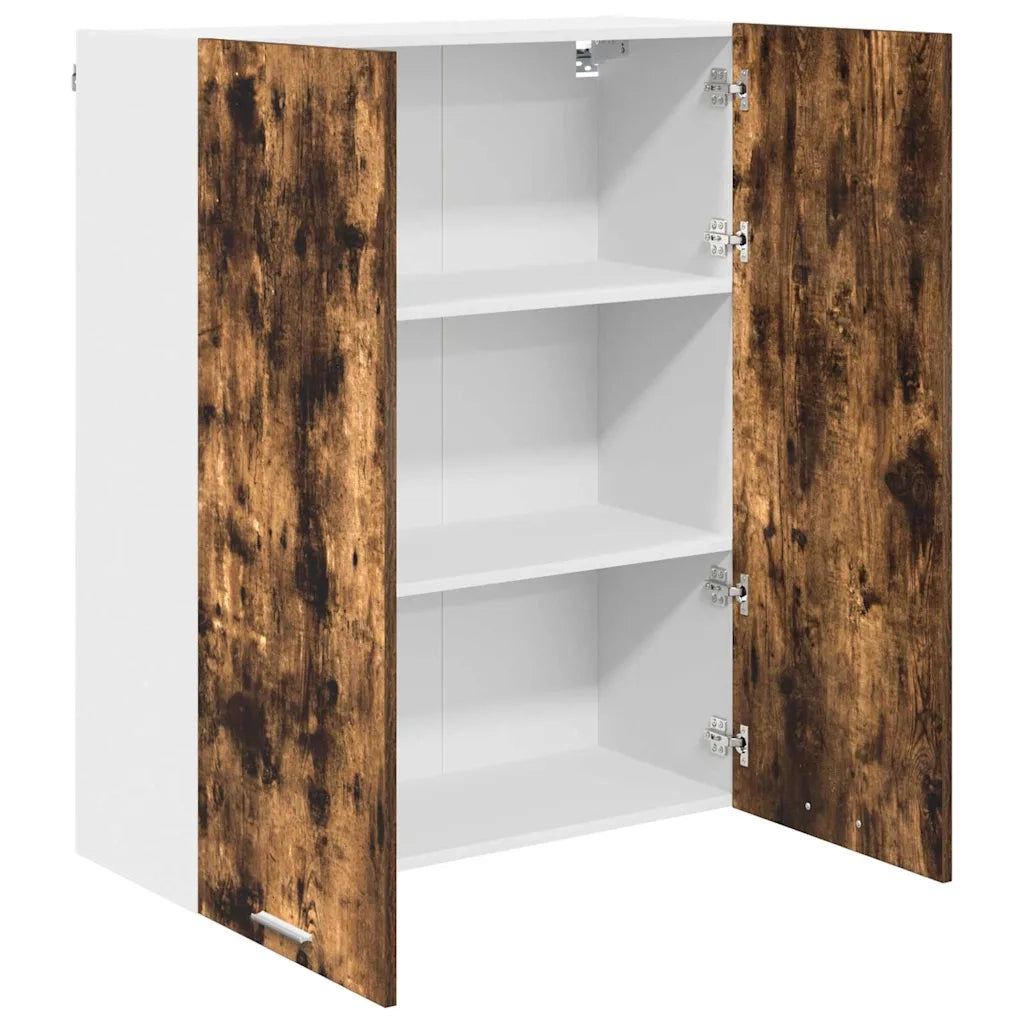 Armadio pensile Rovere fumé 80 x 31 x 100 cm Legno multistrato