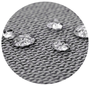 AIO FACTORY Set da giardino 120x60x50 cm Cuscini grigi impermeabili