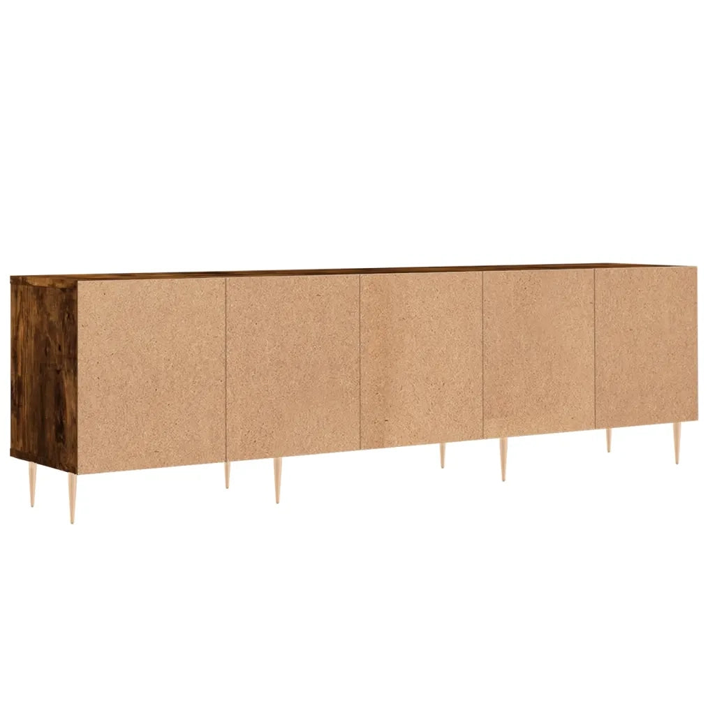 Mobile TV | Armadietto TV | Mobile Porta TV Rovere Fumo 150x30x44,5 cm in Legno Multistrato