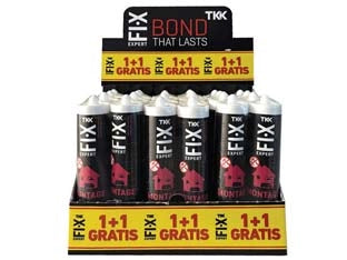 ASSORTIMENTO 12 CONFEZIONI FI-X EXPERT MONTAGE 1+1 GRATIS - 1 confezione TKK