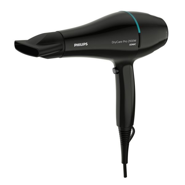 Philips drycare asciugacapelli professionale con asciugatura veloce e potente motore ac 2100w bhd272/00