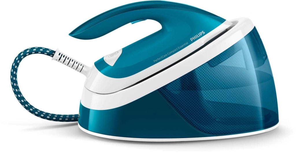 Philips GC6815-20 PerfectCare Compact Essential Ferro da Stiro con Caldaia 2400 W 6 bar 360 g-min serbatoio 1,3 L colore Bianco Blu