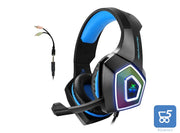 Cuffie Gaming Hunterspider V-1 Stereo da gioco per bassi con microfono Jack da 3.5mm per vari dispositivi di gioco Audio intelligenti per PC PS4