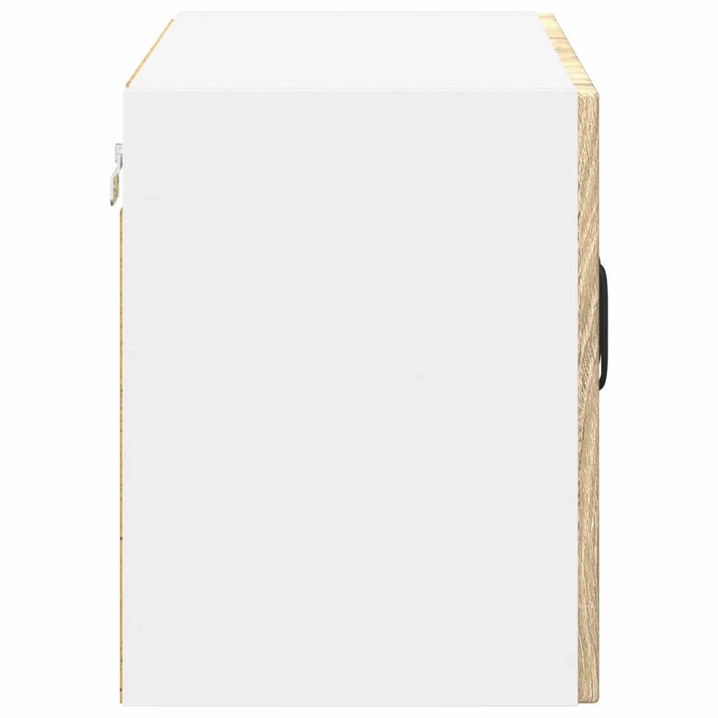 Mobile in vetro da parete LUCCA Rovere Sonoma 60 x 31 x 40 cm 884969