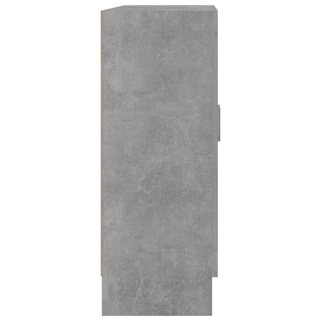 Libreria Grigio Cemento 82,5x30,5x80 cm in Legno Multistrato 802709