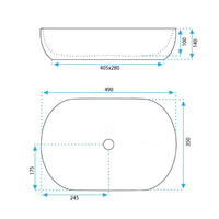 Lavabo Da Appoggio Rea Lisa Beige Shiny