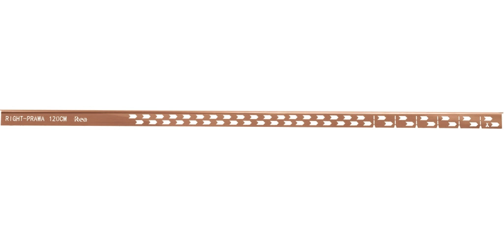 Profilo Doccia Pendenzato 120cm Brush Copper destra