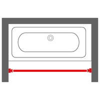 Sealskin Barra Tenda Doccia Telescopica 155-255 cm Alluminio Opacocod mxl 119757