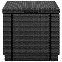 Keter Cubo Pouf Portaoggetti Grafite 213816 422801