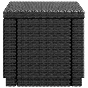 Keter Cubo Pouf Portaoggetti Grafite 213816 422801