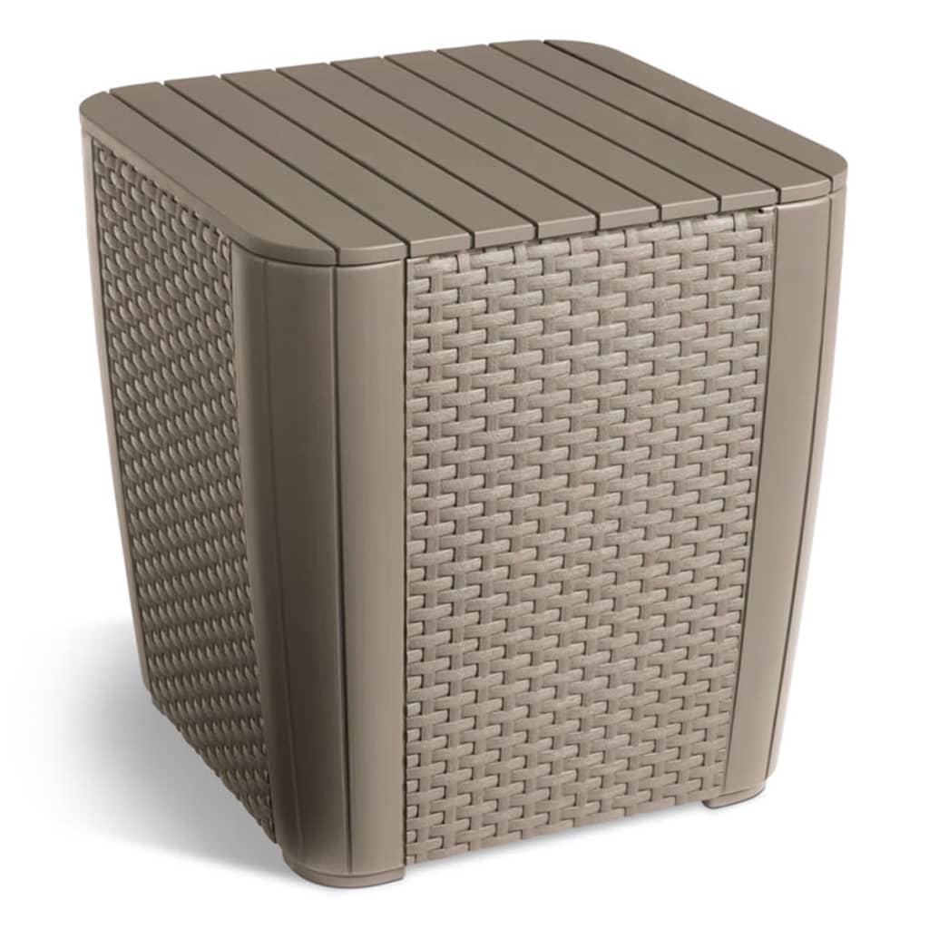 Keter Set da Pranzo per Esterni 3 pz Iowa Cappuccino 224383 408936