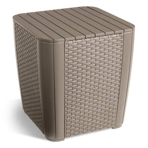 Keter Set da Pranzo per Esterni 3 pz Iowa Cappuccino 224383 408936