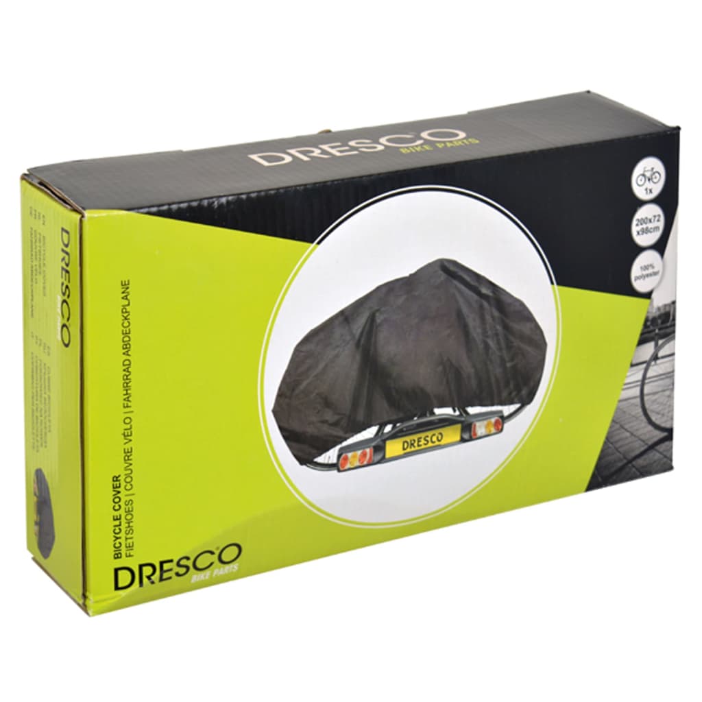 Dresco Copertura Elasticizzata per Bicicletta per 1 Bicicletta 439366
