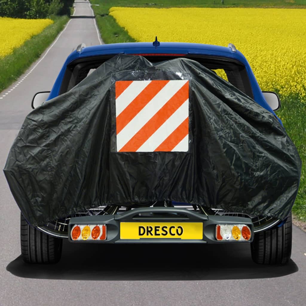 Dresco Copertura Elasticizzata per Bicicletta per 2 Biciclette 439367