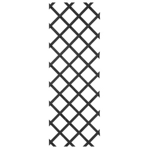 Nature Traliccio da Giardino 50x150 cm in PVC Antracite 447508