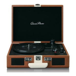 Giradischi lenco tt 120 bnwh classic phono brown