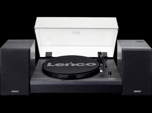 Giradischi lenco con casse bt ls-301 black