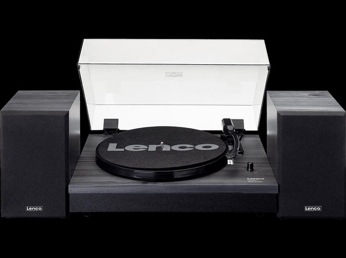Giradischi lenco con casse bt ls-301 black