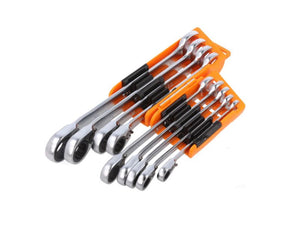 Set di 9 chiavi combinate a cricchetto reversibile Beta 142/SC9I con supporto compatto