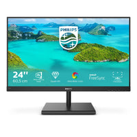 Philips e line 245e1s/00 led display 60,5 cm (23.8") 2560 x 1440 pixel 2k ultra hd lcd nero