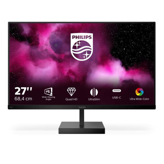 Philips c line 276c8/00 monitor pc 68,6 cm (27") 2560 x 1440 pixel quad hd lcd nero