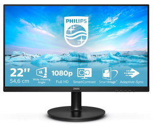 Philips v line 221v8/00 monitor pc 54,6 cm (21.5") 1920 x 1080 pixel full hd led nero