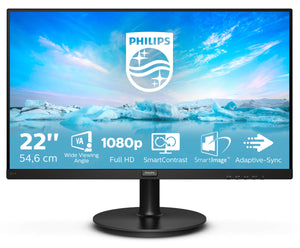 Philips v line 221v8/00 monitor pc 54,6 cm (21.5") 1920 x 1080 pixel full hd led nero