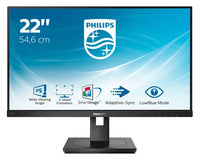 Philips s line 222s1ae/00 monitor pc 54,6 cm (21.5") 1920 x 1080 pixel full hd lcd nero