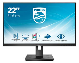Philips s line 222s1ae/00 monitor pc 54,6 cm (21.5") 1920 x 1080 pixel full hd lcd nero