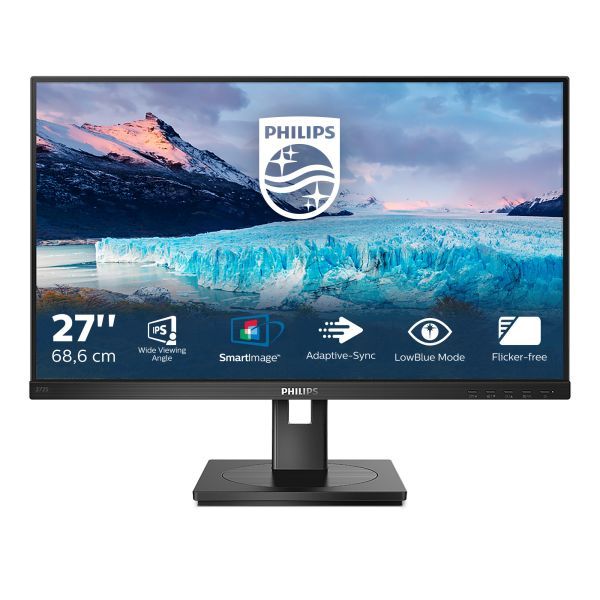 Philips s line 272s1ae/00 led display 68,6 cm (27") 1920 x 1080 pixel full hd lcd nero