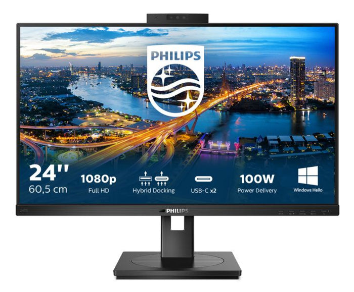 Philips b line 243b1jh/00 monitor pc 60,5 cm (23.8") 1920 x 1080 pixel full hd lcd nero - PHIMO000150
