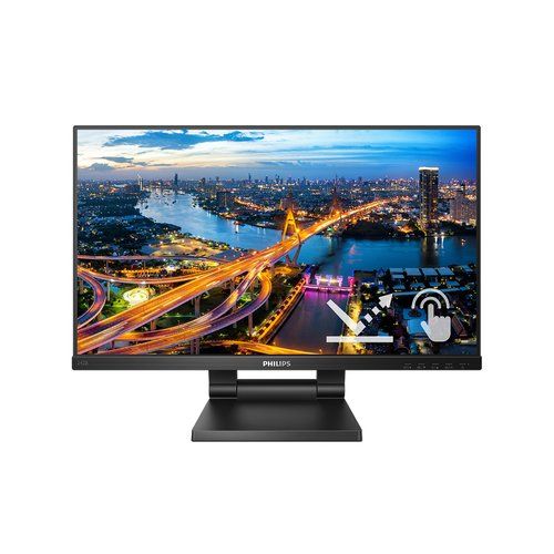 Philips 242b1tc/00 monitor pc 60,5 cm (23.8") 1920 x 1080 pixel full hd led touch screen nero