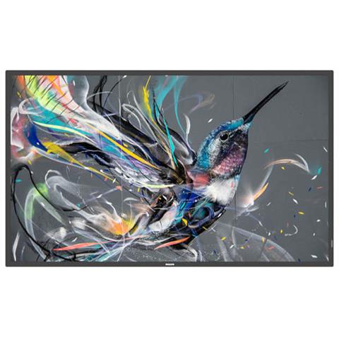 Philips signage solutions q-line pannello piatto per segnaletica digitale 165,1 cm (65") ips 400 cd/m² 4k ultra hd nero - 65BDL3511Q/00